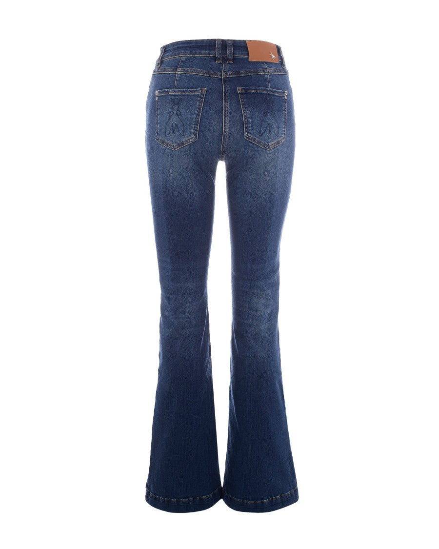 Patrizia Pepe Dirty Blue Flare Jeans
