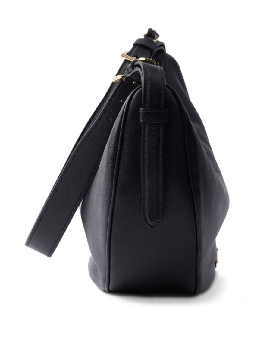 Prada Demi-Lune Re-Nylon Shoulder Bag