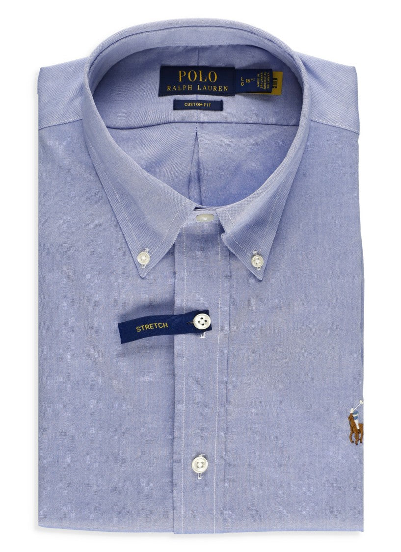 Polo Ralph Lauren Light Blue Cotton Shirt