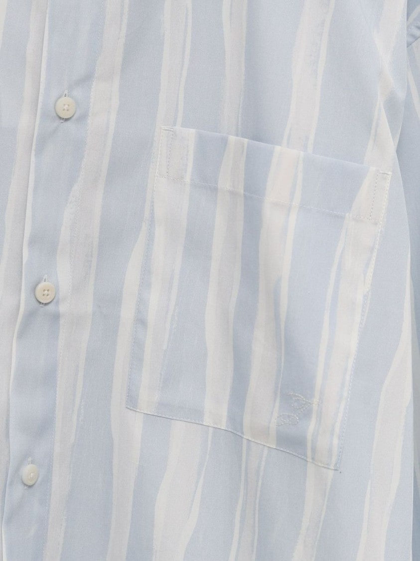 Jacquemus White Silk And Nylon Classic Shirt