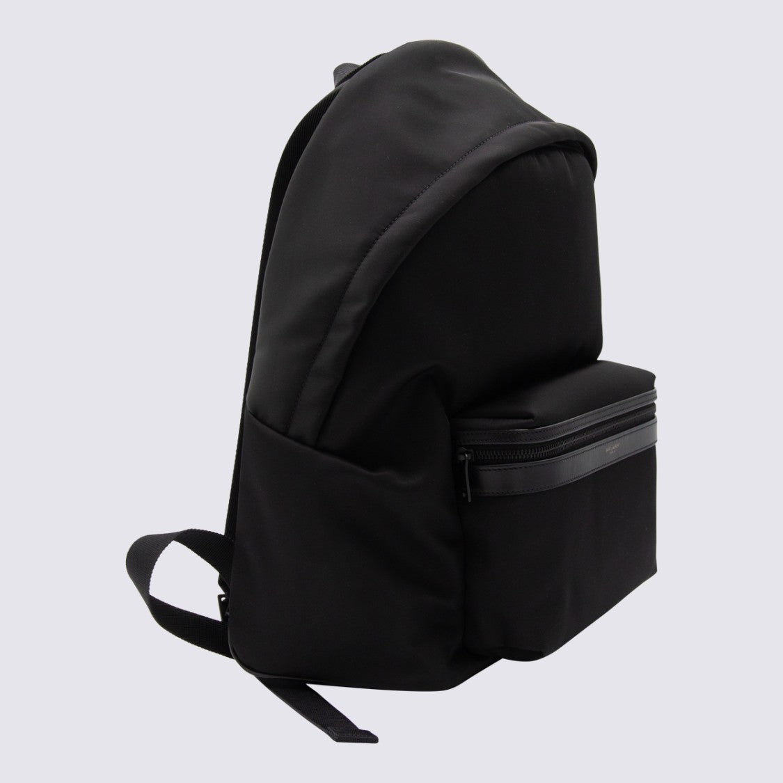 Saint Laurent Canvas City Backpack With Embossed Logo
