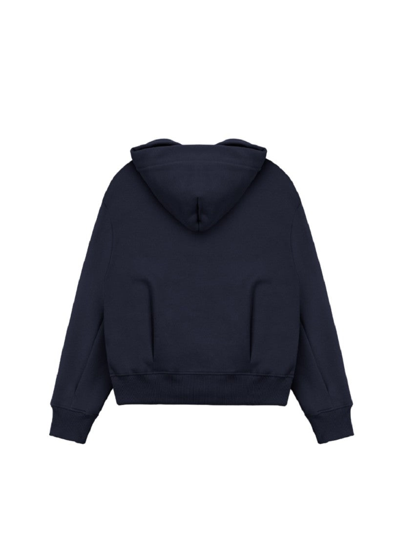 Colmar Comfortable Blue Hoodie With Adjustable Drawstring