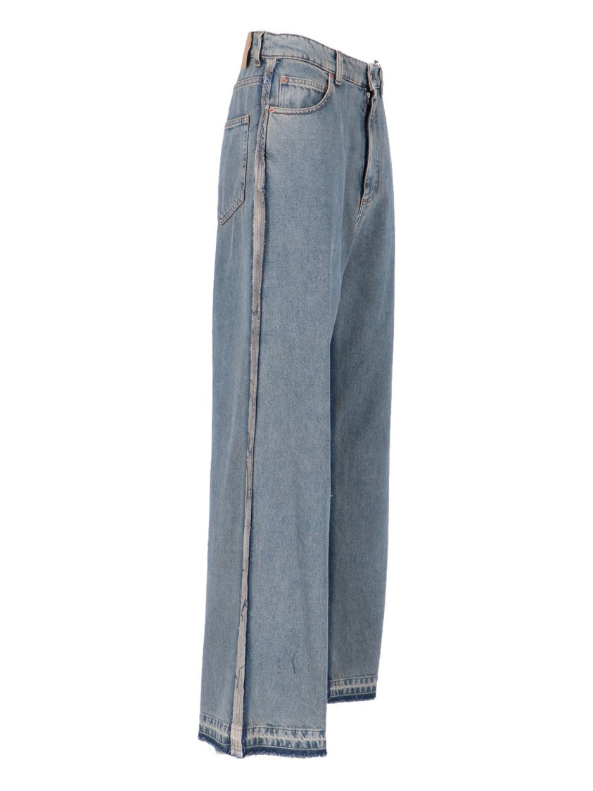 Mm6 By Maison Margiela Wide Jeans – Light Blue