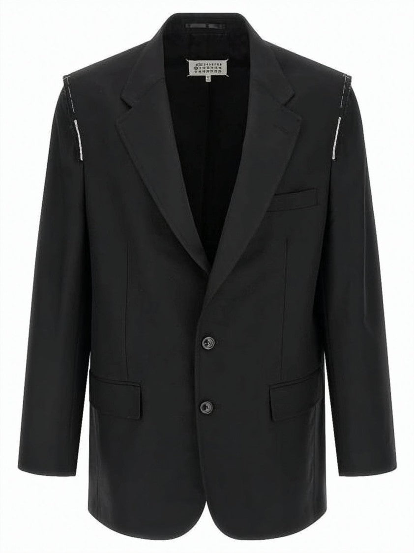 Maison Margiela Tailored Black Suit Jacket