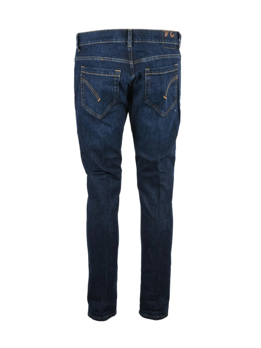 Dondup Blue George Skinny-Leg Stretch Jeans