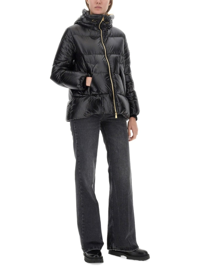 Tatras Puffy Black Nylon Jacket