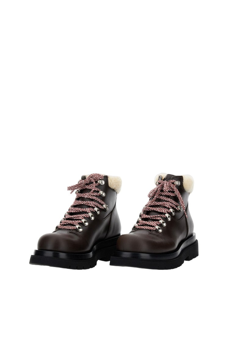 Bottega Veneta Lace-Up Hiking Ankle Boot