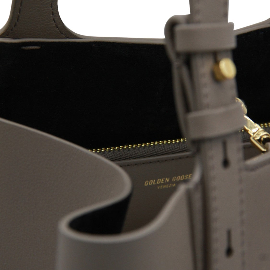 Golden Goose Structured Tote Bag With Metallic Studs