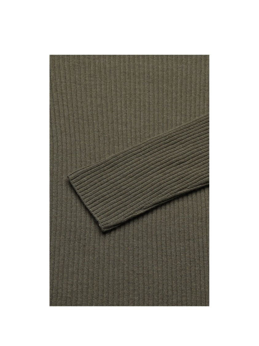 Fabiana Filippi Ribbed Knit Sweater With Turtleneck Design