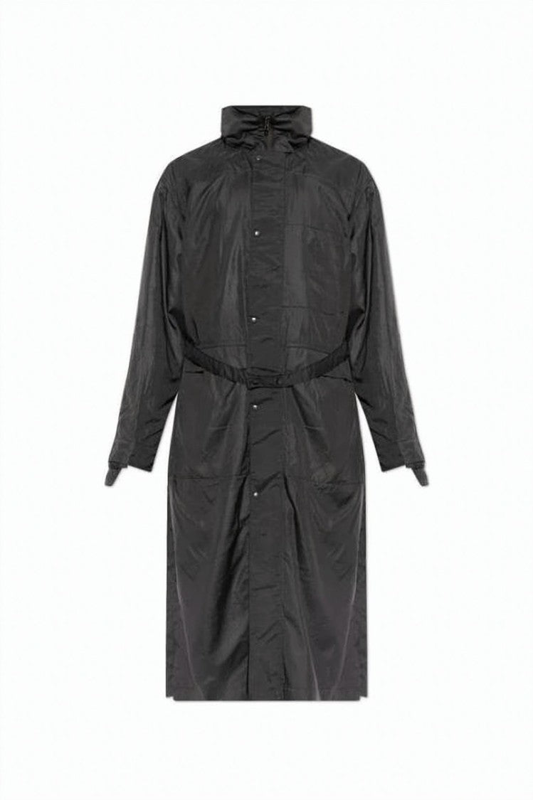 Lemaire Minimalist Long Coat With High Collar