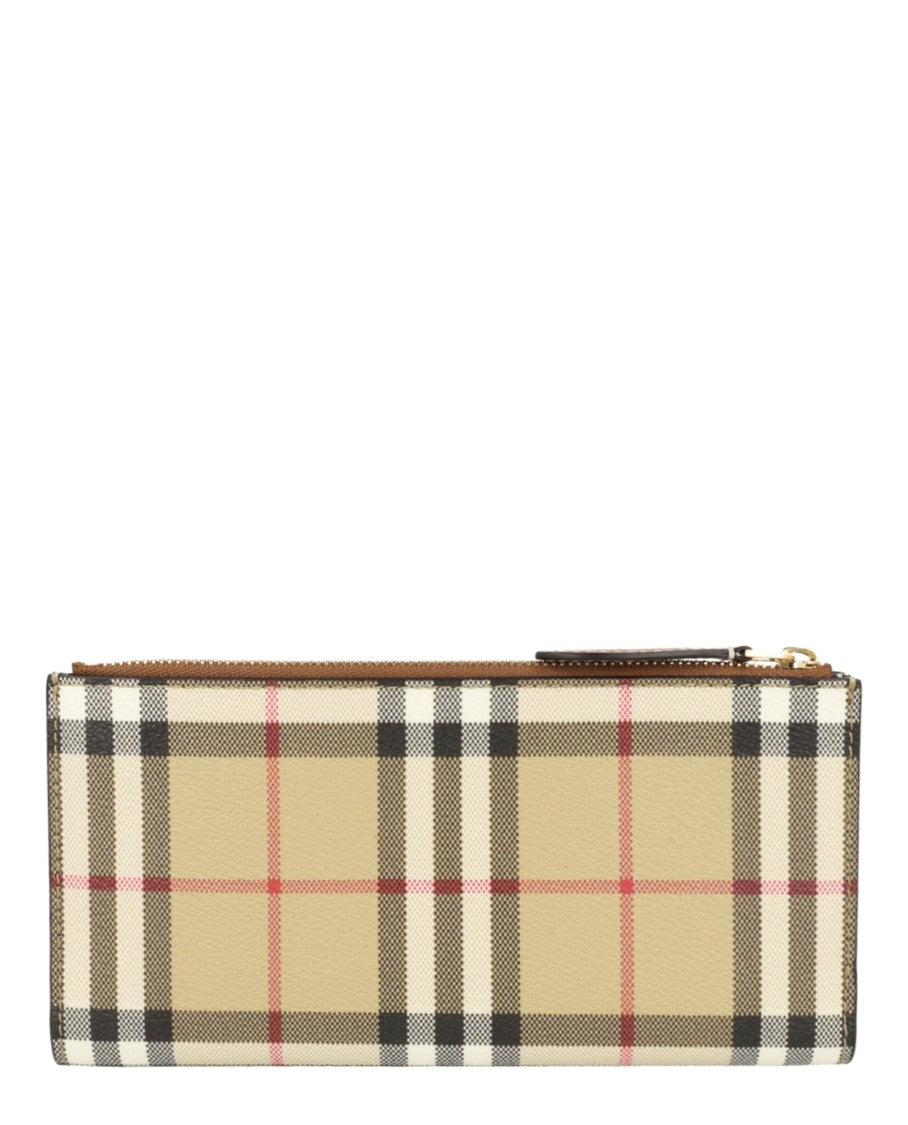 Burberry Ls Large Check Bifold Wallet