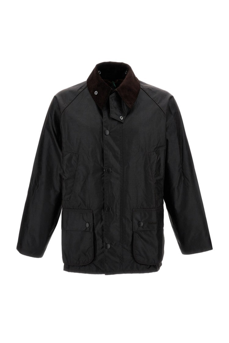 Barbour Bedale Waxed Cotton Tartan Lined Jacket