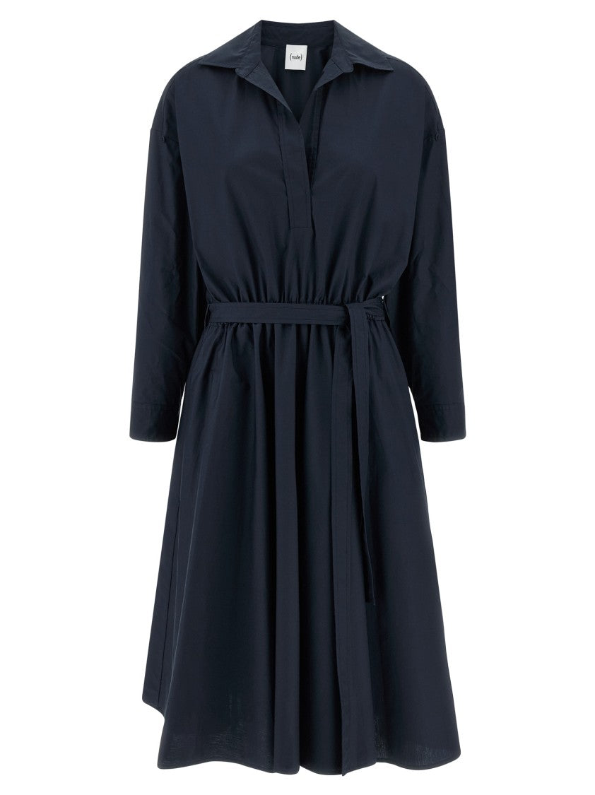Nude Chemisier Dress