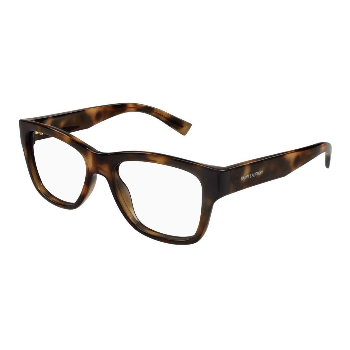 Saint Laurent Sl 677 Oversized Square Tortoiseshell Sunglasses