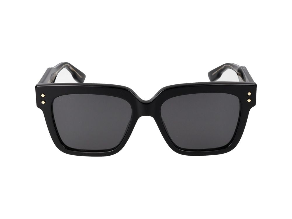 Gucci Black Gg1084s Square Acetate Sunglasses