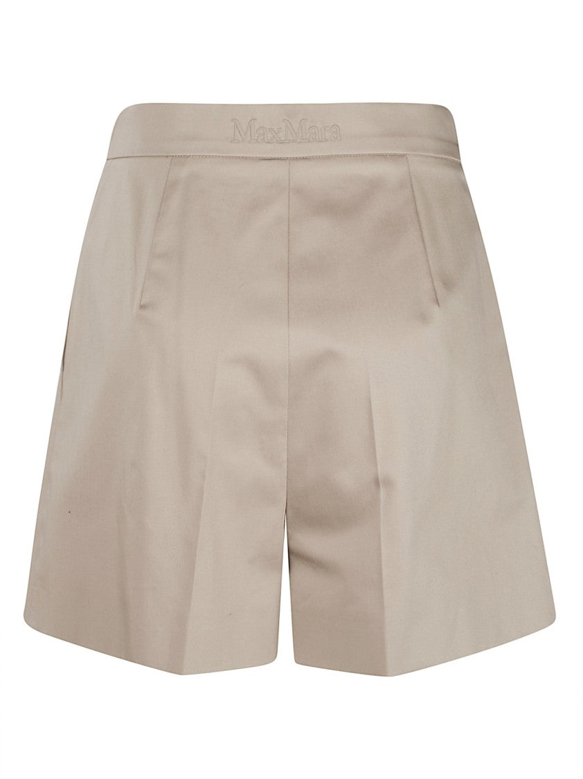 Max Mara Tailored High-Waist Shorts With Structured Waistband