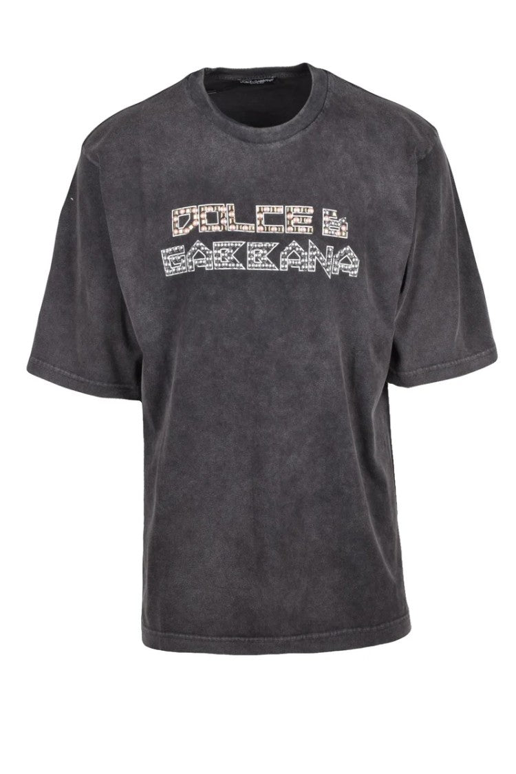 Dolce & Gabbana Cotton T-Shirt - Grey