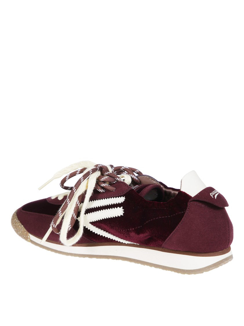 Puraai 6.02 Panther Velvet Low-Top Sneakers