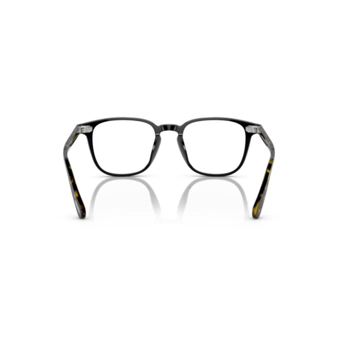 Oliver Peoples 0Ov5532u Square Frame Eyeglasses With Tortoiseshell Temples