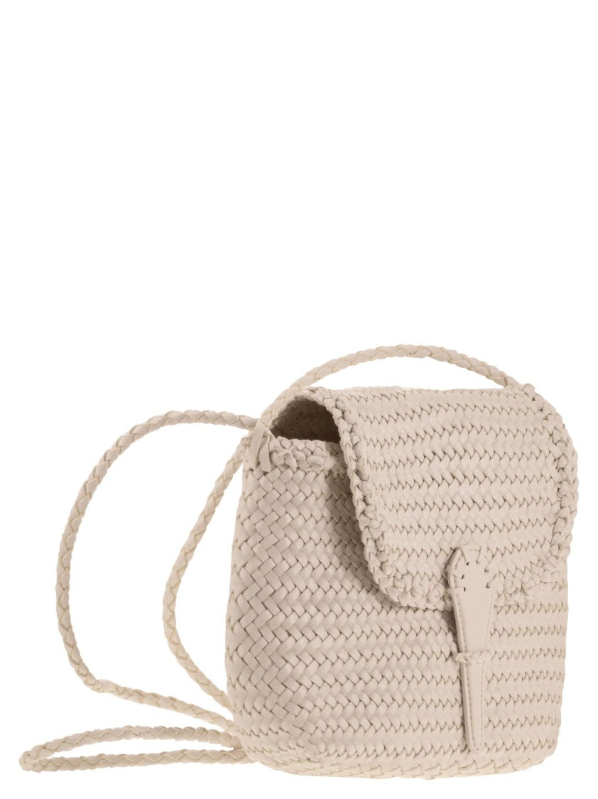 Dragon Mini City Bag - Woven Leather Bag