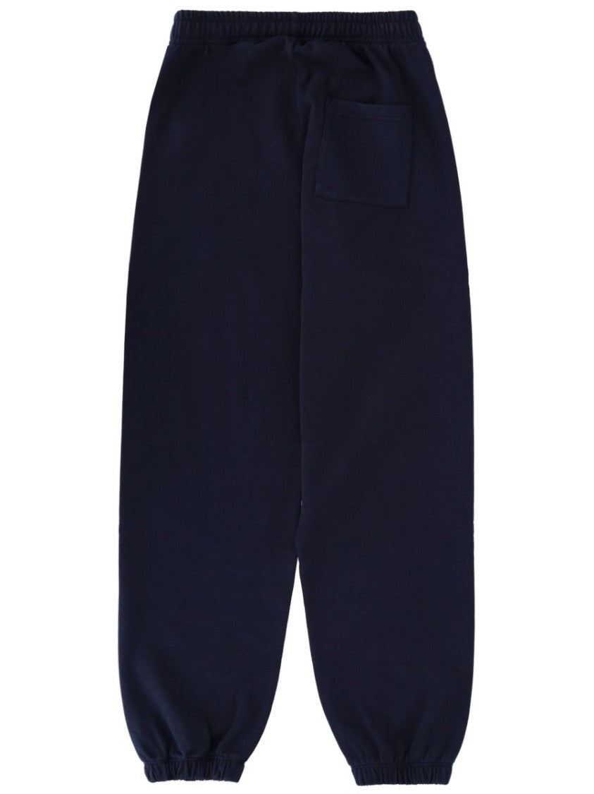 Sporty And Rich Relaxed Cotton Side-Pocket Sweatpants