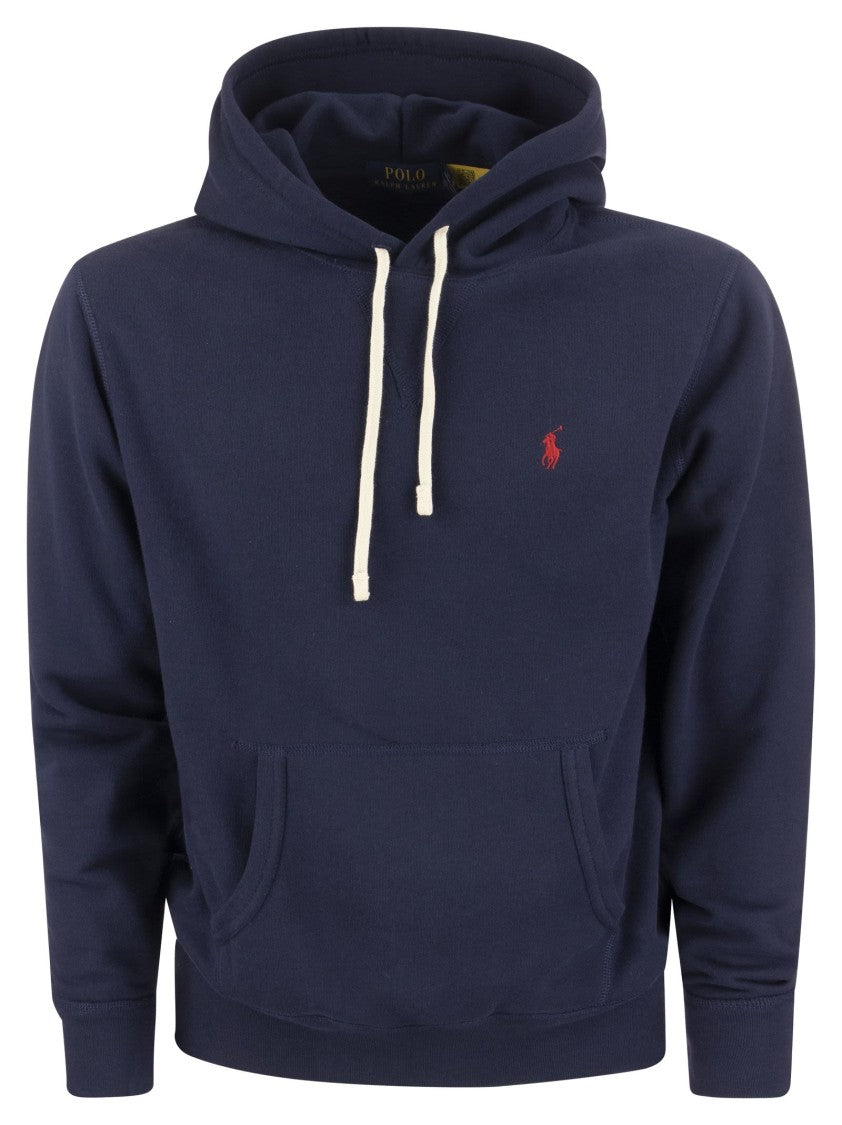 Polo Ralph Lauren Classic Hooded Sweatshirt With Embroidered Logo