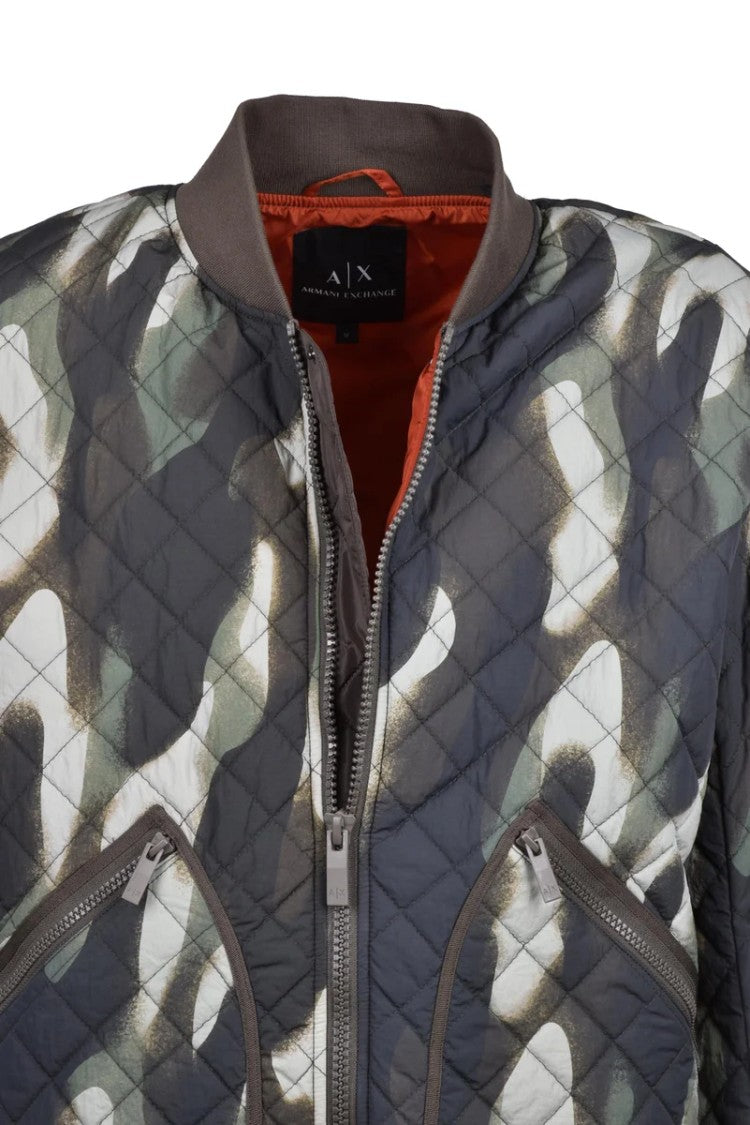 Armani Exchange Bomber Jacket - Green