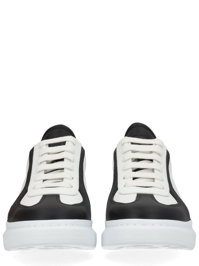 Alexander Mcqueen Oversized White Base Black Sneakers