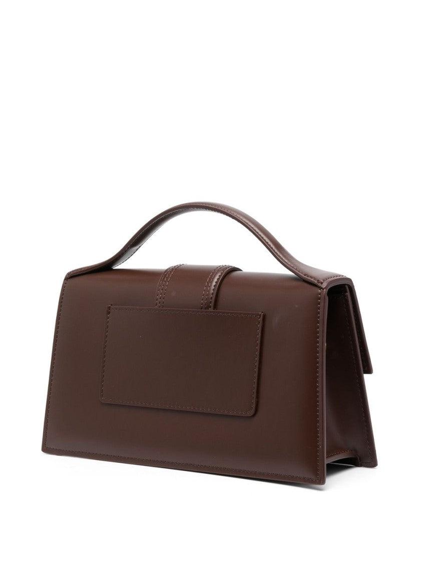 Jacquemus Rectangular Structured Silk-Blend Handbag