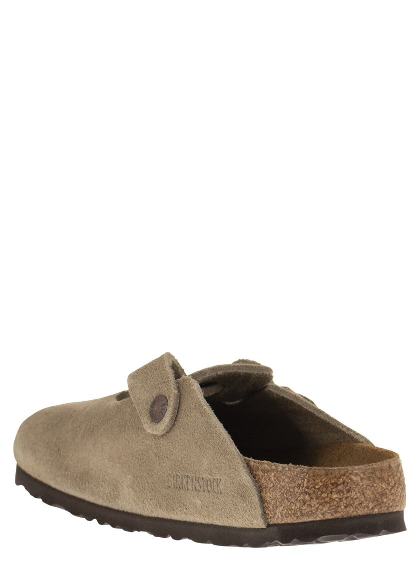 Birkenstock Boston - Suede Sabot