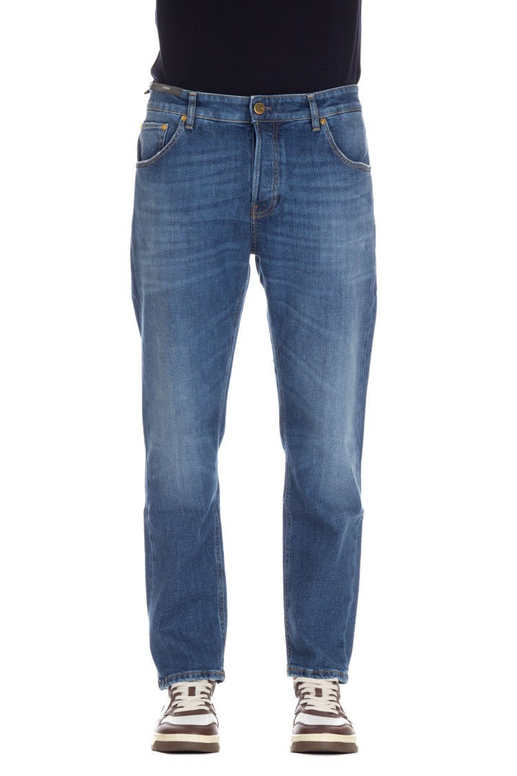 Pt Denim Camoscio Carrot Fit Jeans