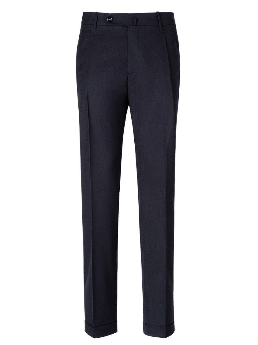 Berwich Tailored Wool Pants With Straight Leg