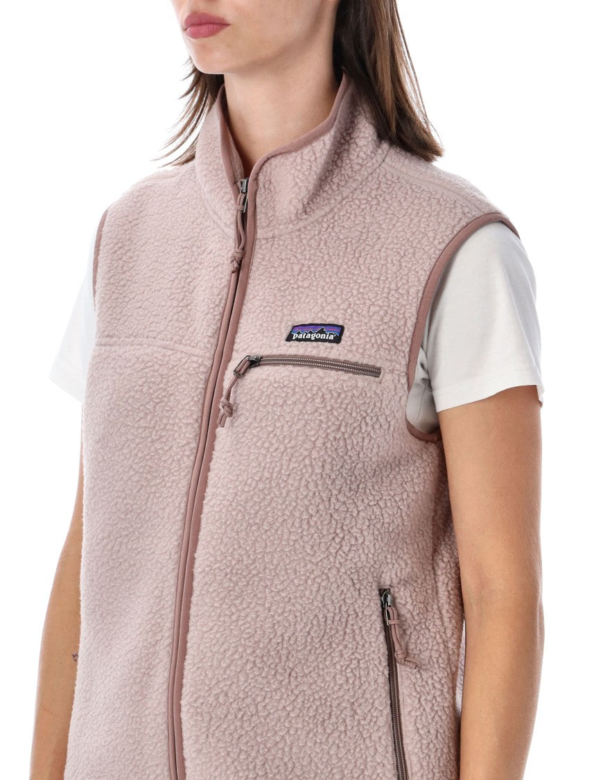 Patagonia Retro Pile Brushed Recycled Polyester Fleece Vest