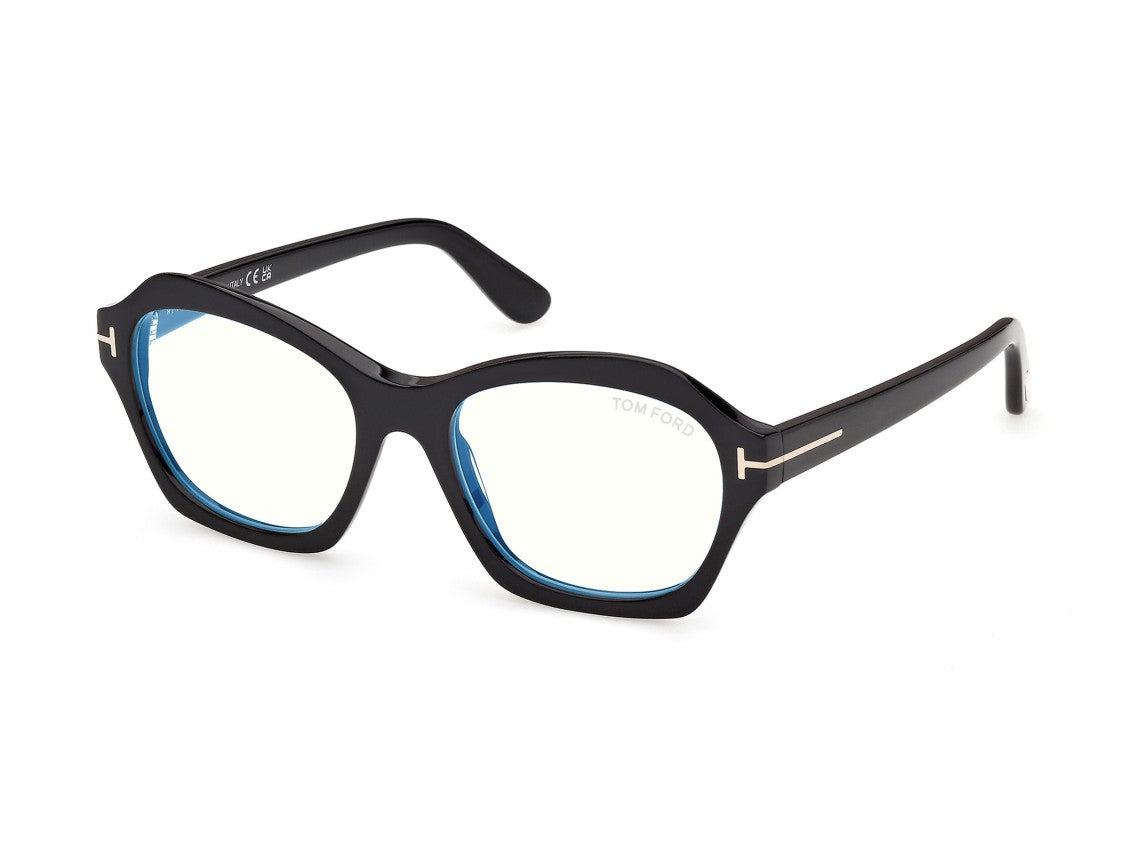 Tom Ford Ft6193-B Oversized Metallic Accent Square Sunglasses