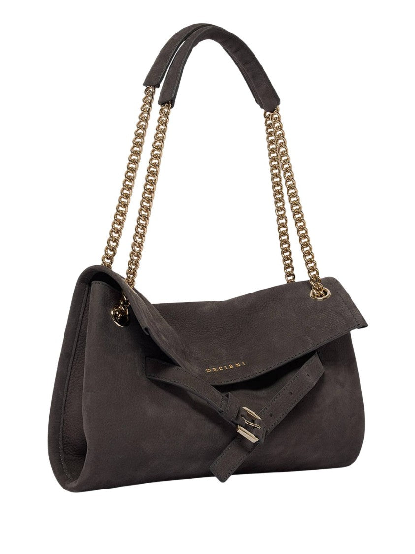 Claudio Orciani Venus S Nabucco Calf Leather Shoulder Bag