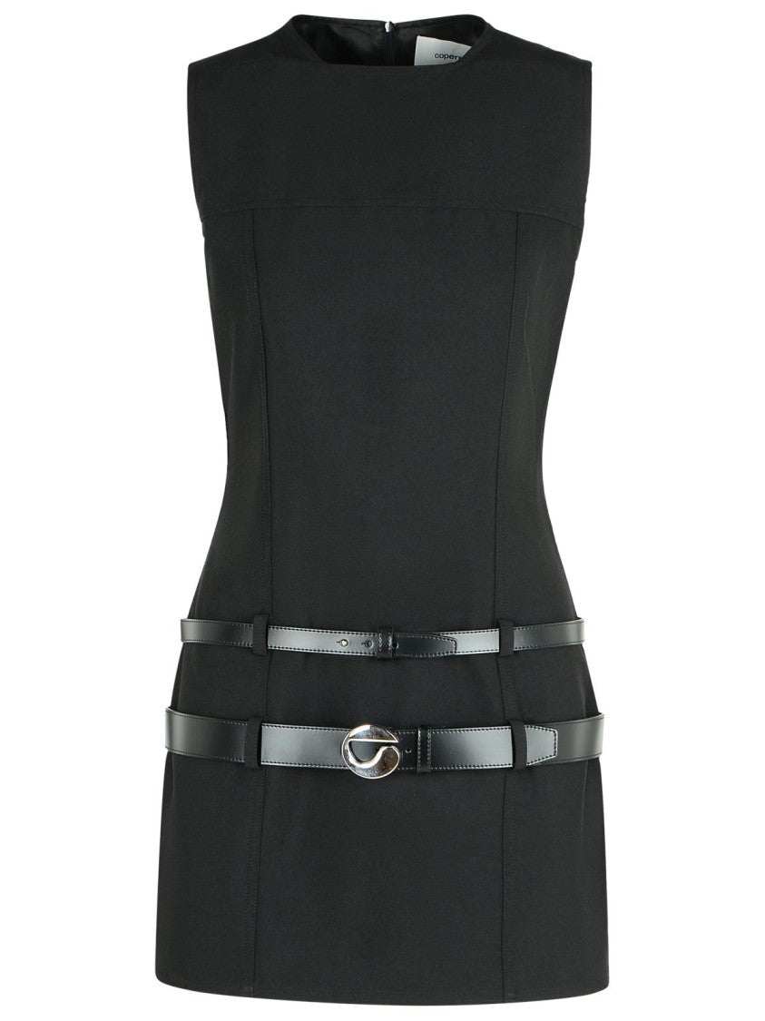 Coperni Black Polyester Dress