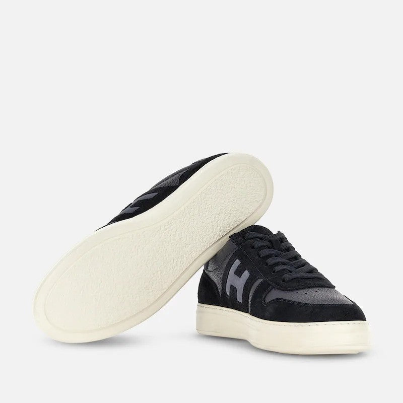 Hogan Suede Leather Low-Top Sneakers