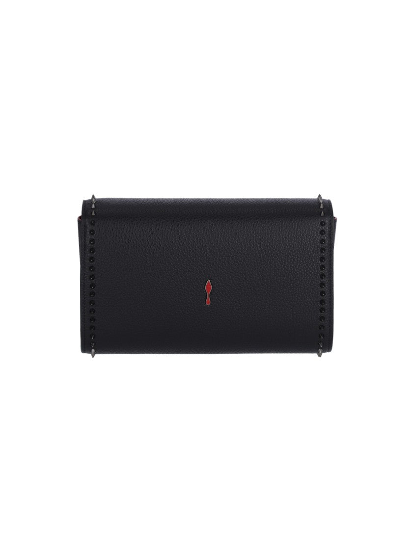 Christian Louboutin Studded Crossbody Bag – Black