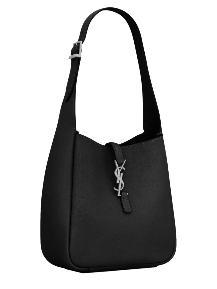 Saint Laurent Structured Small Handbag With Interlocking Logo Detail