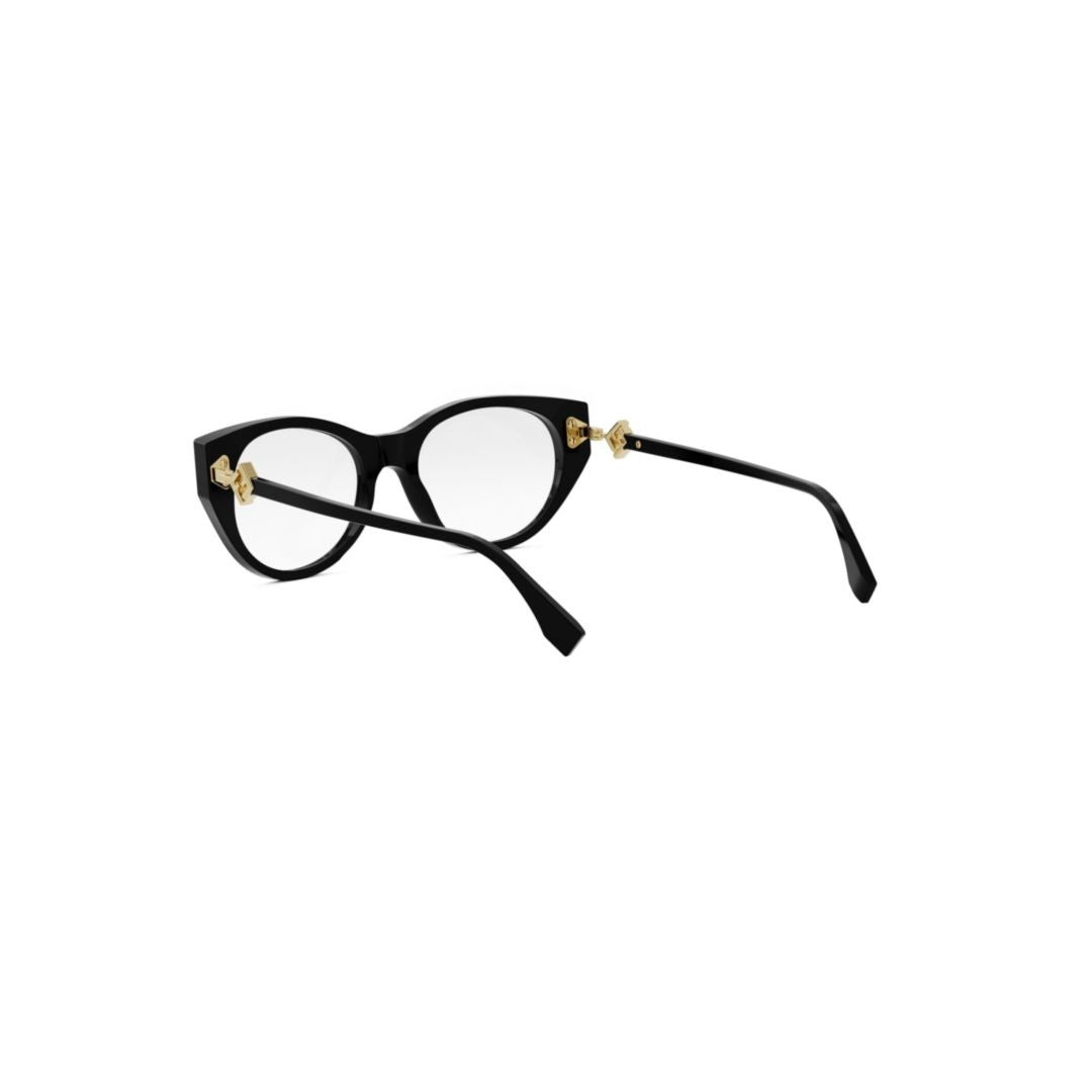 Fendi Fe50099i Cat-Eye Sunglasses With Gold-Tone Accents