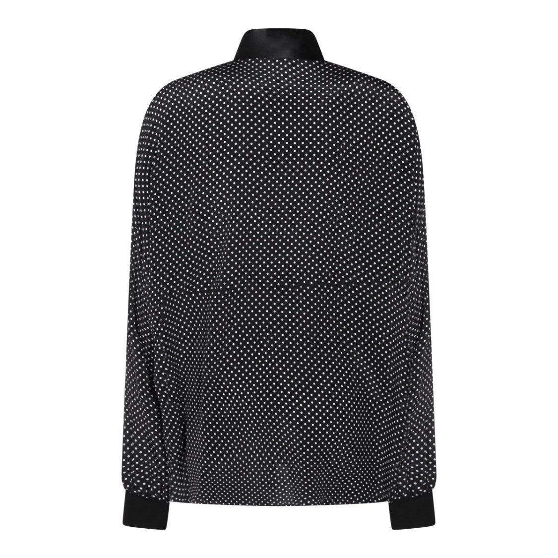 Tom Ford Polka Dot Blouse With Satin Bow Detail