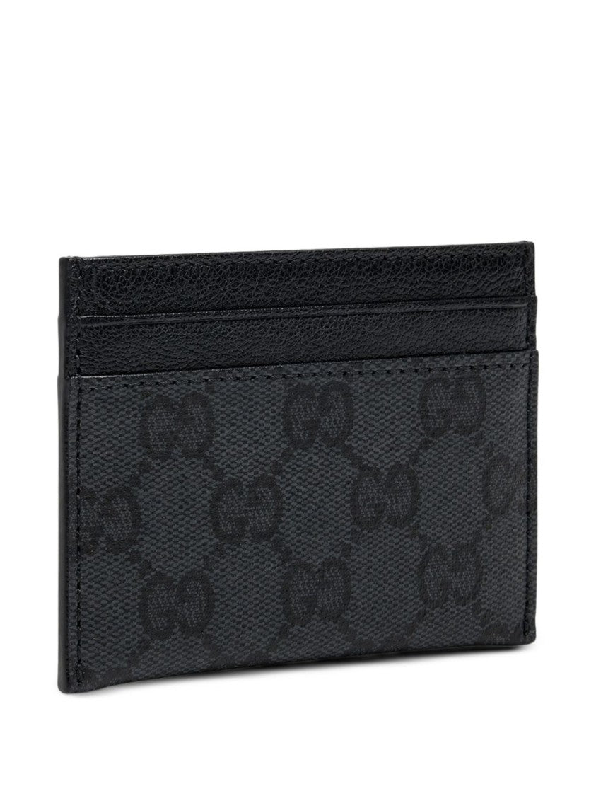 Gucci Interlocking Pattern Textured Fabric Wallet