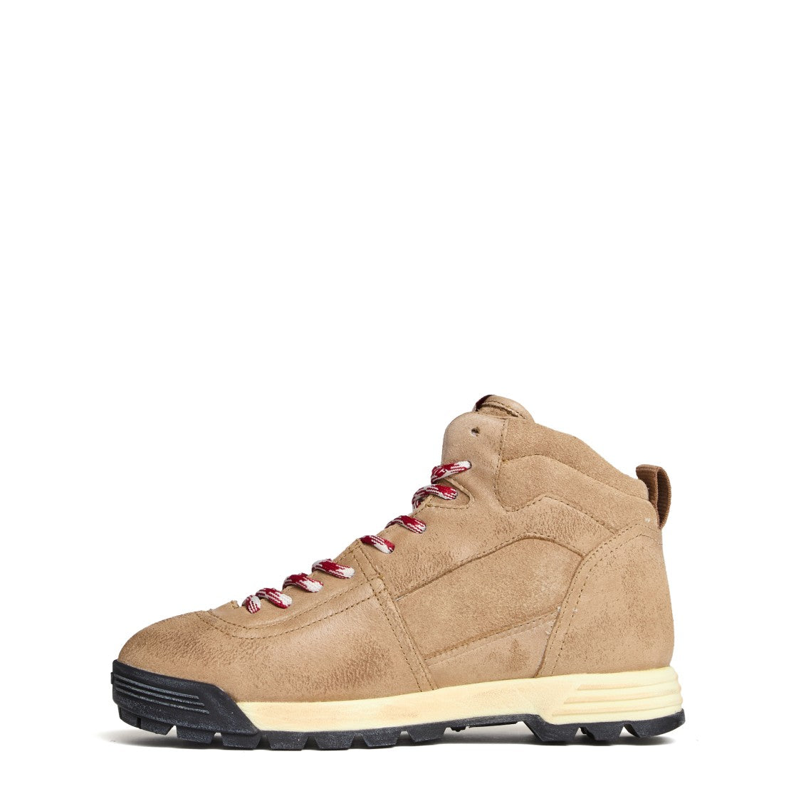 Autry Malga Mid Cigar Suede Sneakers