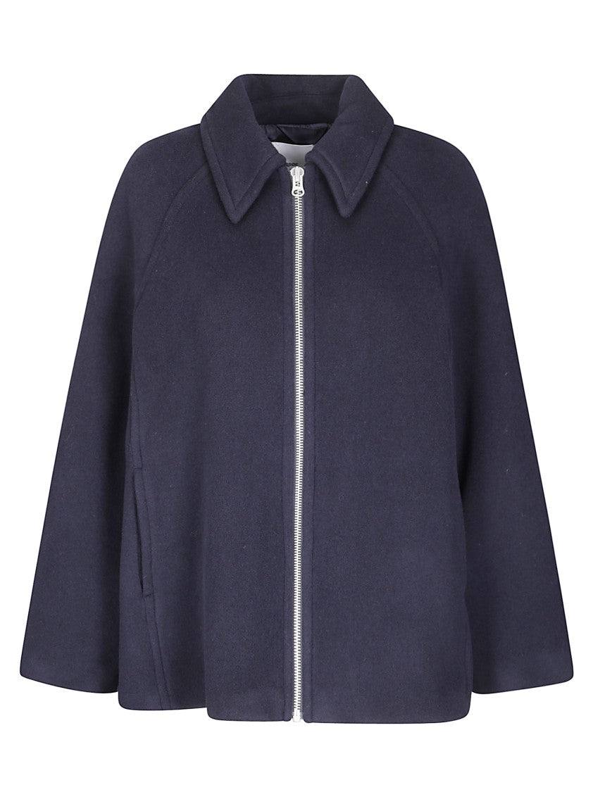Samsoe Samsoe Short Jacket With Classic Collar