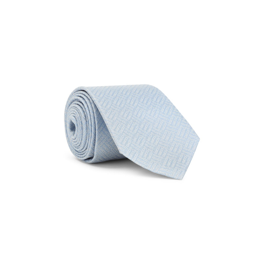 Gucci Textured Silk Tie In Rich Blue Hue