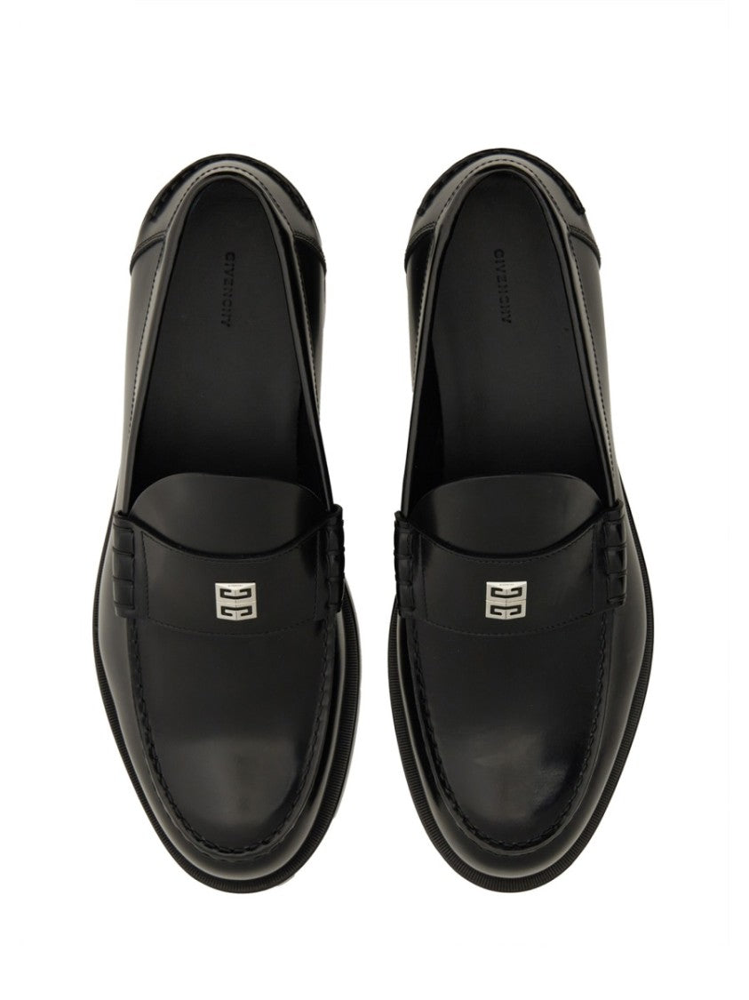 Givenchy Polished Bull Leather Loafers