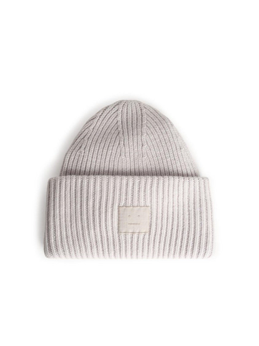 Acne Studios Light Grey Wool Blend Beanie