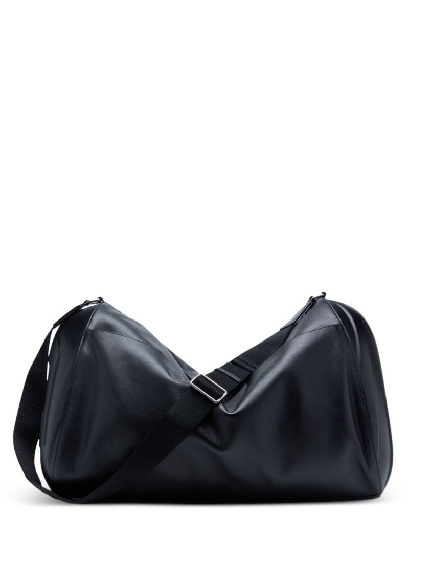 Diesel Black Minimalist Structured Base Silk Bag