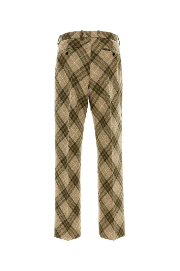 Burberry Embroidered Wool Pant