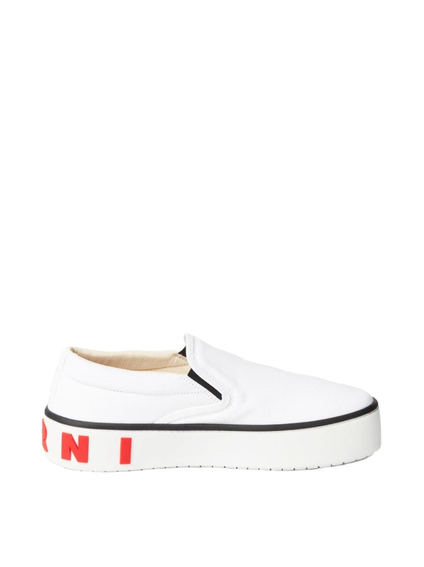 Marni Logo Slip-On Sneakers